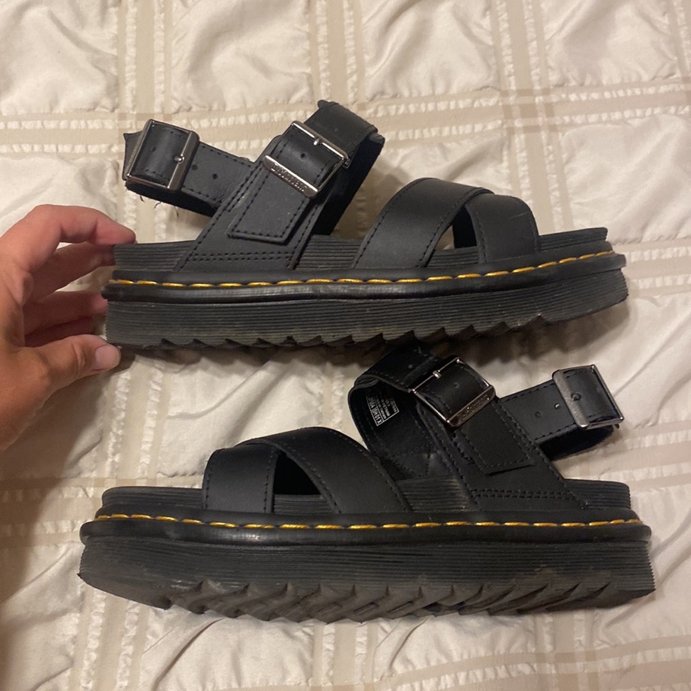 Dr. Martens VOSS II Athena Leather Strap Sandals - Picture 2 of 10